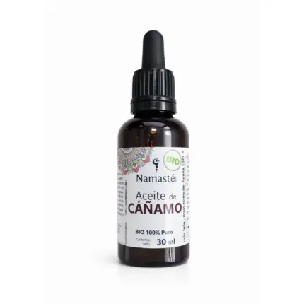 Namasté Aceite Vegetal BIO de Cáñamo 30ml